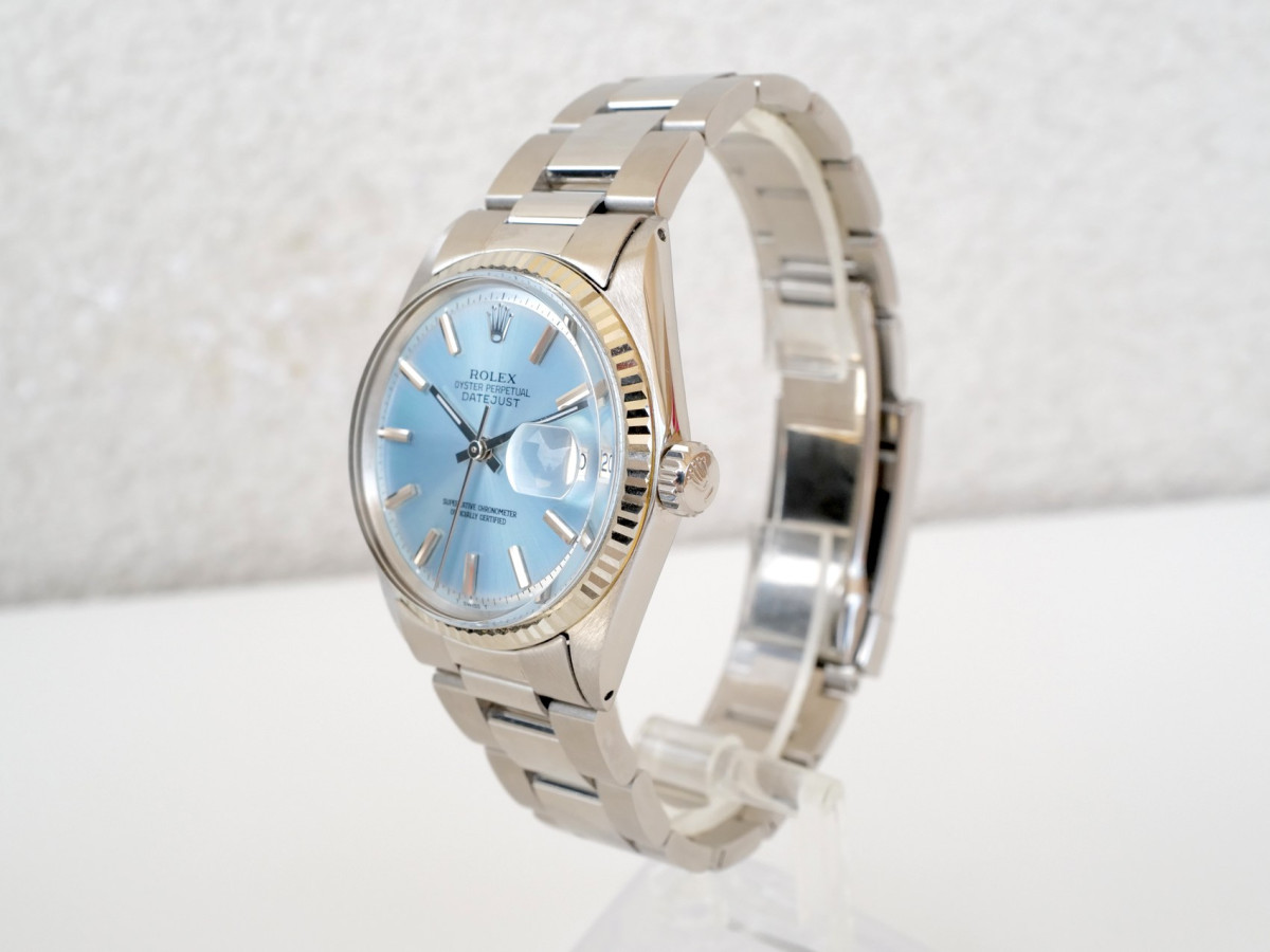 Швейцарський годинник Rolex Datejust 36 Oyster Steel Ice Blue Dial