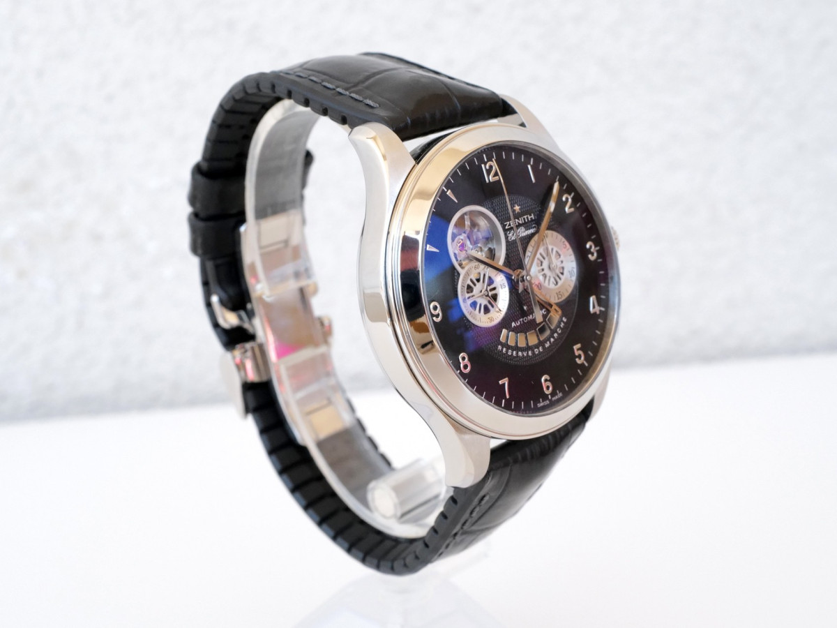 Швейцарський годинник Zenith El Primero Chronograph Class T Open Power Reserve 44