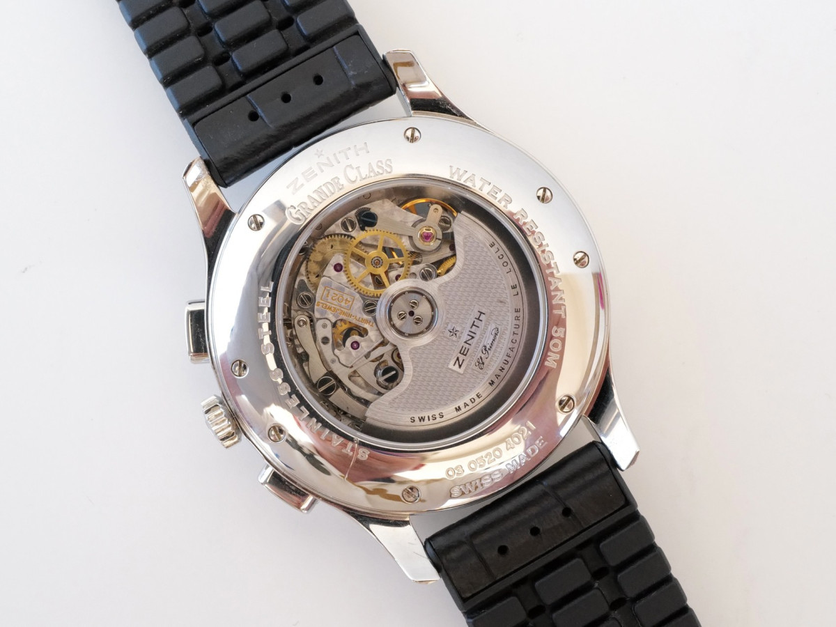 Швейцарський годинник Zenith El Primero Chronograph Class T Open Power Reserve 44