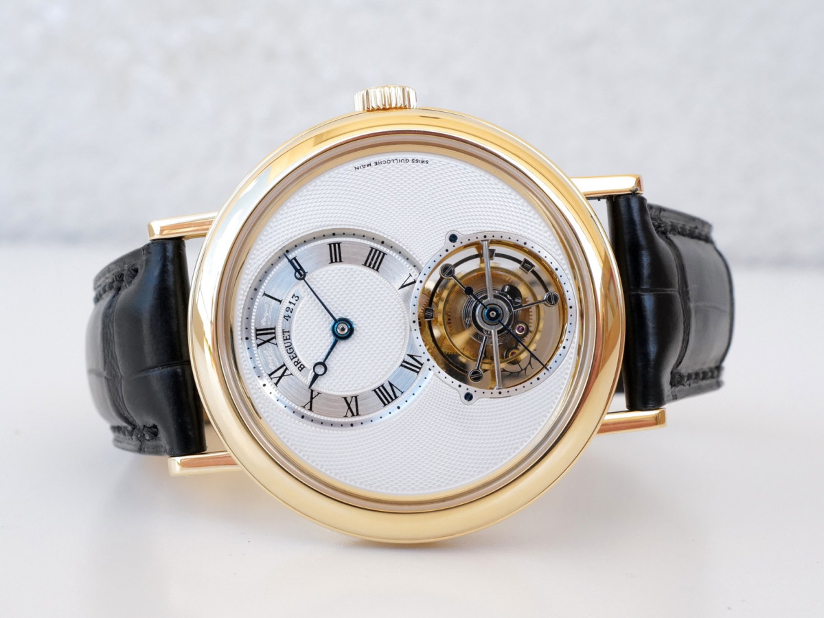 Швейцарський годинник Breguet Classique Tourbillon 18K Yellow Gold 39