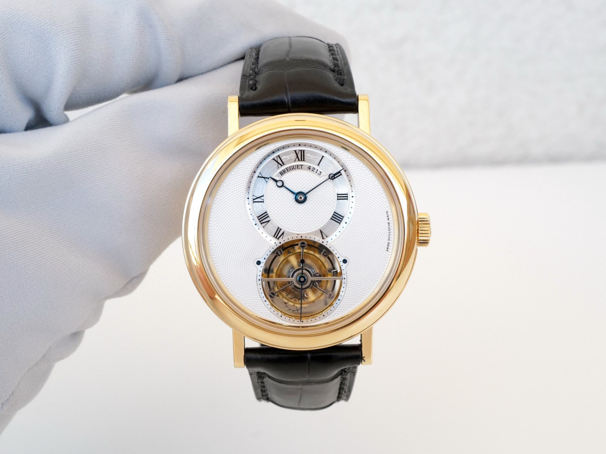 Швейцарський годинник Breguet Classique Tourbillon 18K Yellow Gold 39