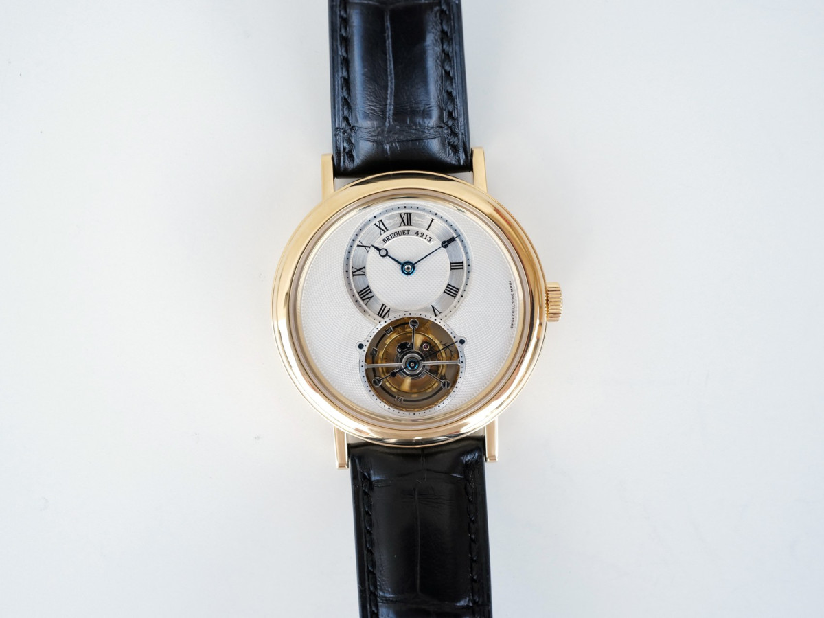 Швейцарський годинник Breguet Classique Tourbillon 18K Yellow Gold 39
