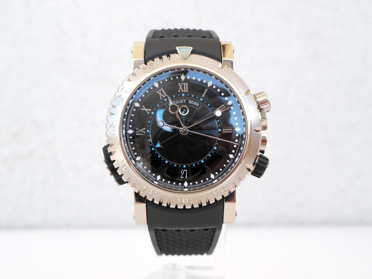 Швейцарський годинник Breguet Marine Royale Alarm 18K White Gold 45