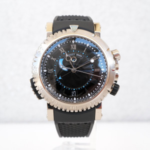 Швейцарський годинник Breguet Marine Royale Alarm 18K White Gold 45