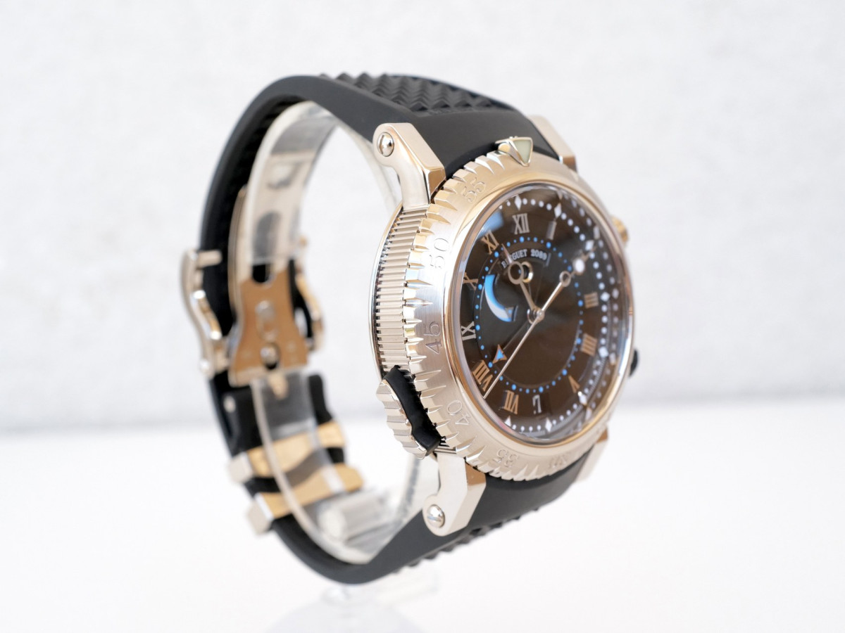 Швейцарський годинник Breguet Marine Royale Alarm 18K White Gold 45