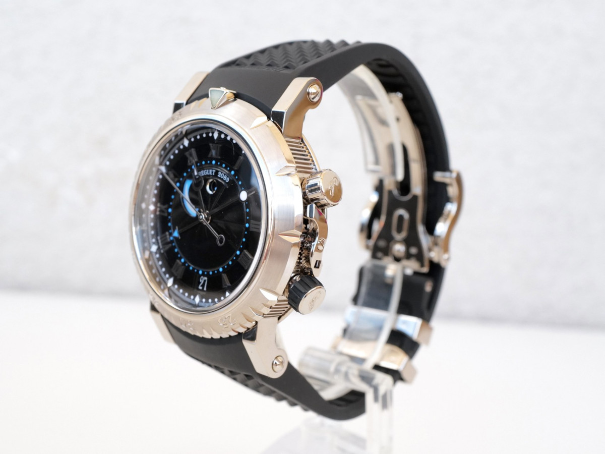 Швейцарський годинник Breguet Marine Royale Alarm 18K White Gold 45