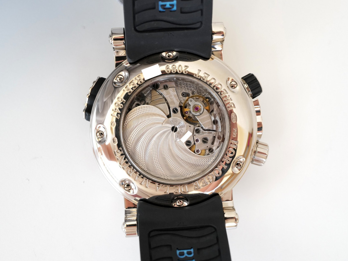 Швейцарський годинник Breguet Marine Royale Alarm 18K White Gold 45