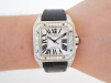 Швейцарський годинник Cartier Santos 100 Custom Diamonds 41