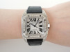 Швейцарський годинник Cartier Santos 100 Custom Diamonds 41