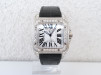 Швейцарський годинник Cartier Santos 100 Custom Diamonds 41