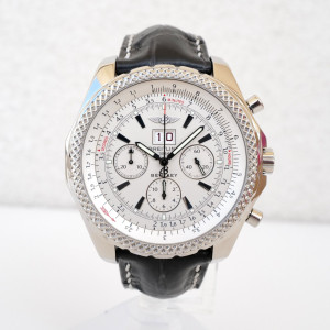 Швейцарський годинник Breitling Bentley 6.75 Chronograph White Dial 49