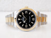Швейцарський годинник Rolex Explorer 36 Oyster Perpetual Steel 18K Yellow Gold Black Dial
