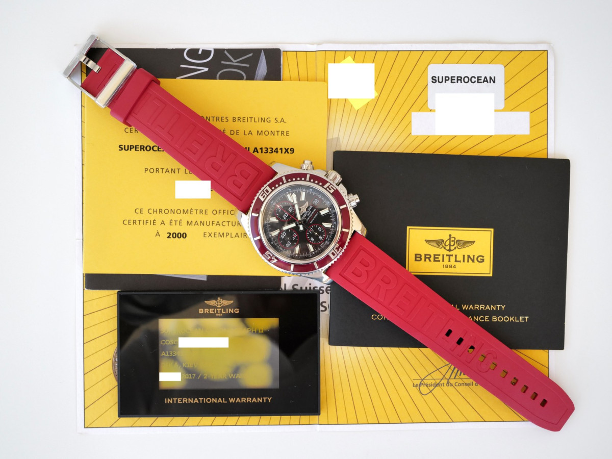Швейцарские часы Breitling Superocean Chronograph II Limited Edition 44