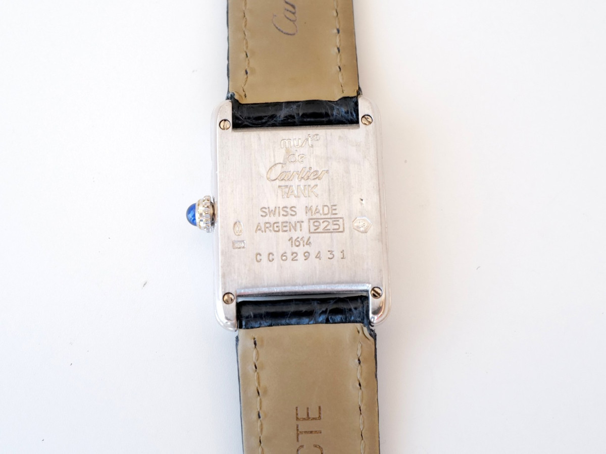 Швейцарские часы Cartier Must Tank Ivory Roman Dial