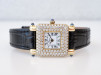Швейцарские часы Chopard Happy Sport 18K Yellow Gold 2ct Diamonds