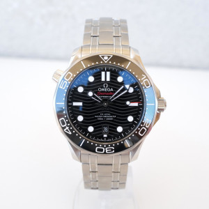 Швейцарские часы Omega Seamaster Diver 300M Black Dial 42