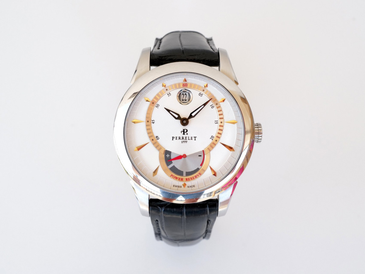 Швейцарские часы Perrelet Date Power Reserve 40