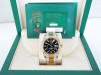 Swiss watch Rolex Sky-Dweller 42 Oyster Steel 18K Yellow Gold Black Dial