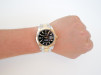 Swiss watch Rolex Sky-Dweller 42 Oyster Steel 18K Yellow Gold Black Dial