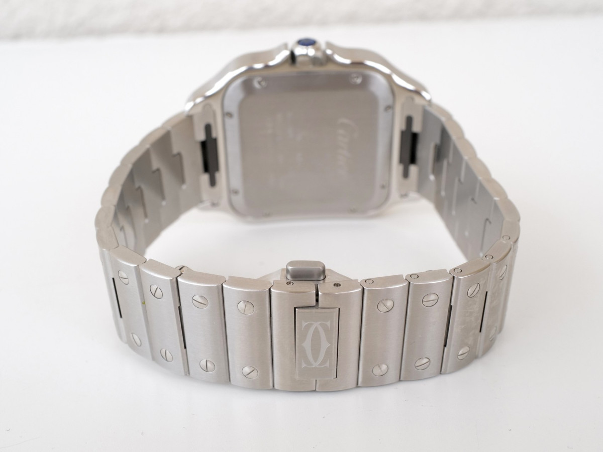 Швейцарские часы Cartier Santos De Cartier Blue Large