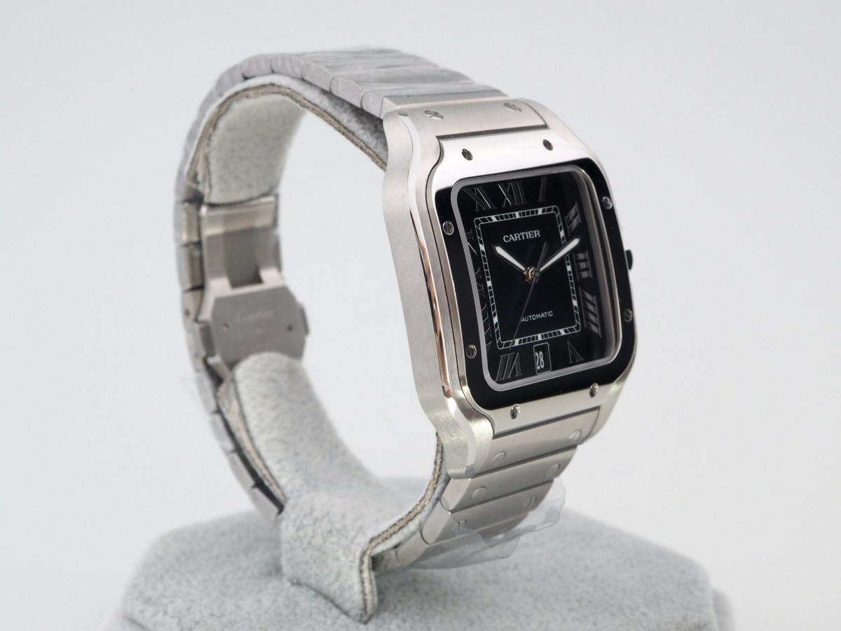 Швейцарские часы Cartier Santos De Cartier Blue Large