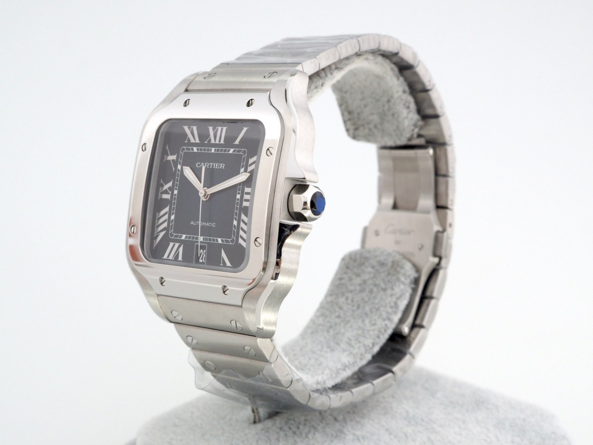 Швейцарские часы Cartier Santos De Cartier Blue Large