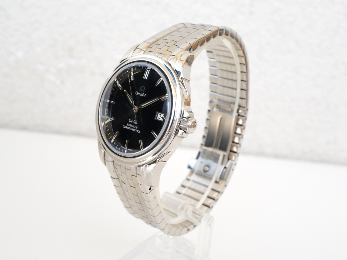 Швейцарские часы Omega De Ville Co-Axial Black Dial 38