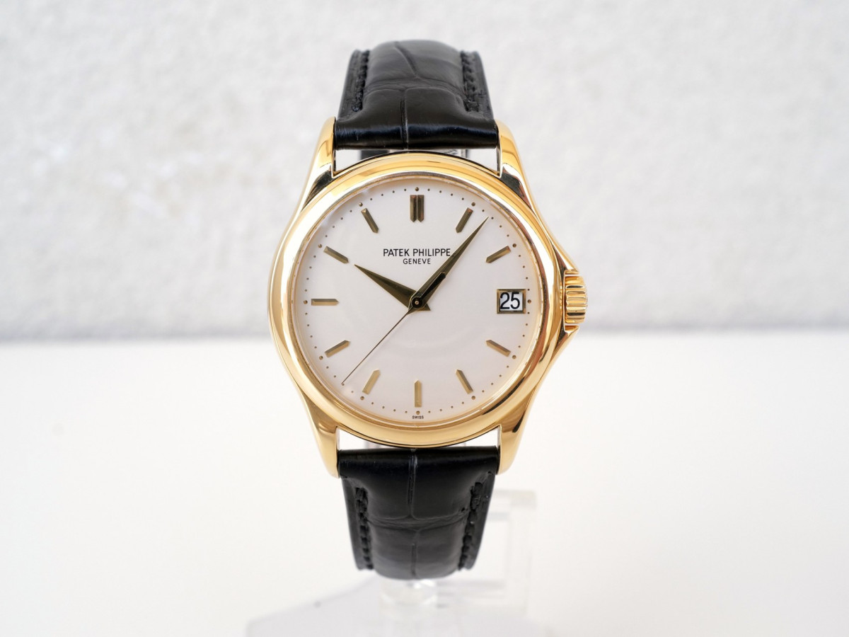 Швейцарские часы Patek Philippe Calatrava 18K Yellow Gold 37