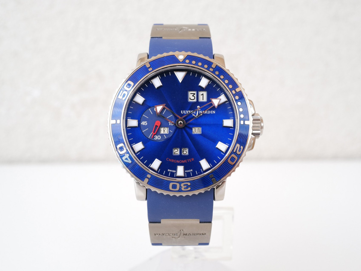 Швейцарские часы Ulysse Nardin Marine Aqua Perpetual GMT Limited Edition 43