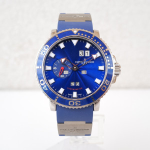 Швейцарские часы Ulysse Nardin Marine Aqua Perpetual GMT Limited Edition 43