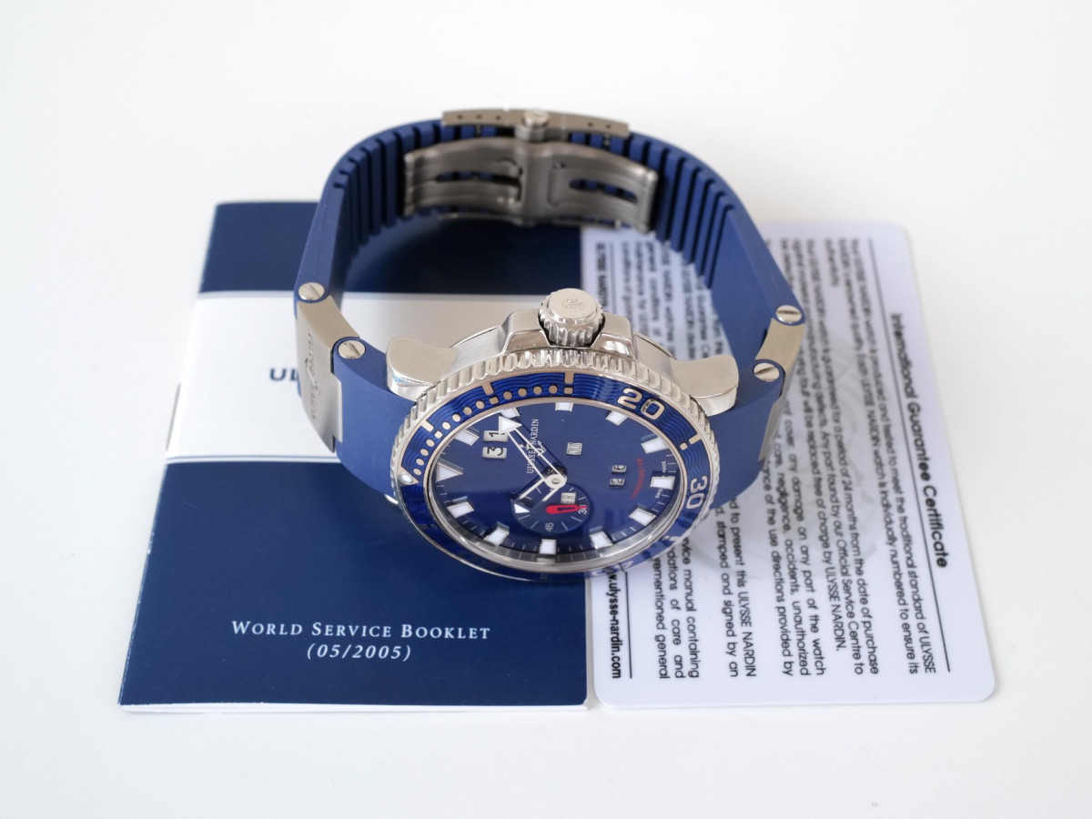 Швейцарские часы Ulysse Nardin Marine Aqua Perpetual GMT Limited Edition 43