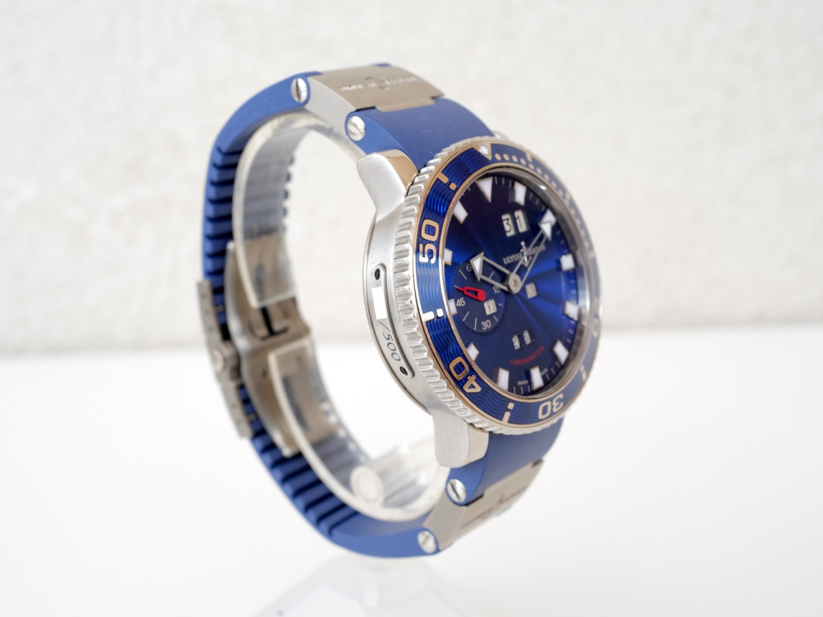 Швейцарские часы Ulysse Nardin Marine Aqua Perpetual GMT Limited Edition 43