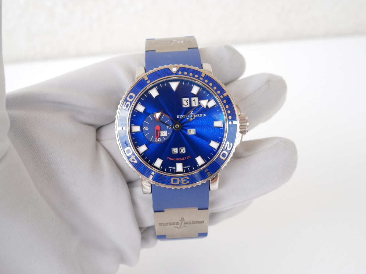 Швейцарские часы Ulysse Nardin Marine Aqua Perpetual GMT Limited Edition 43