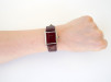 Швейцарские часы Cartier Tank Must De Cartier Burgundy Dial