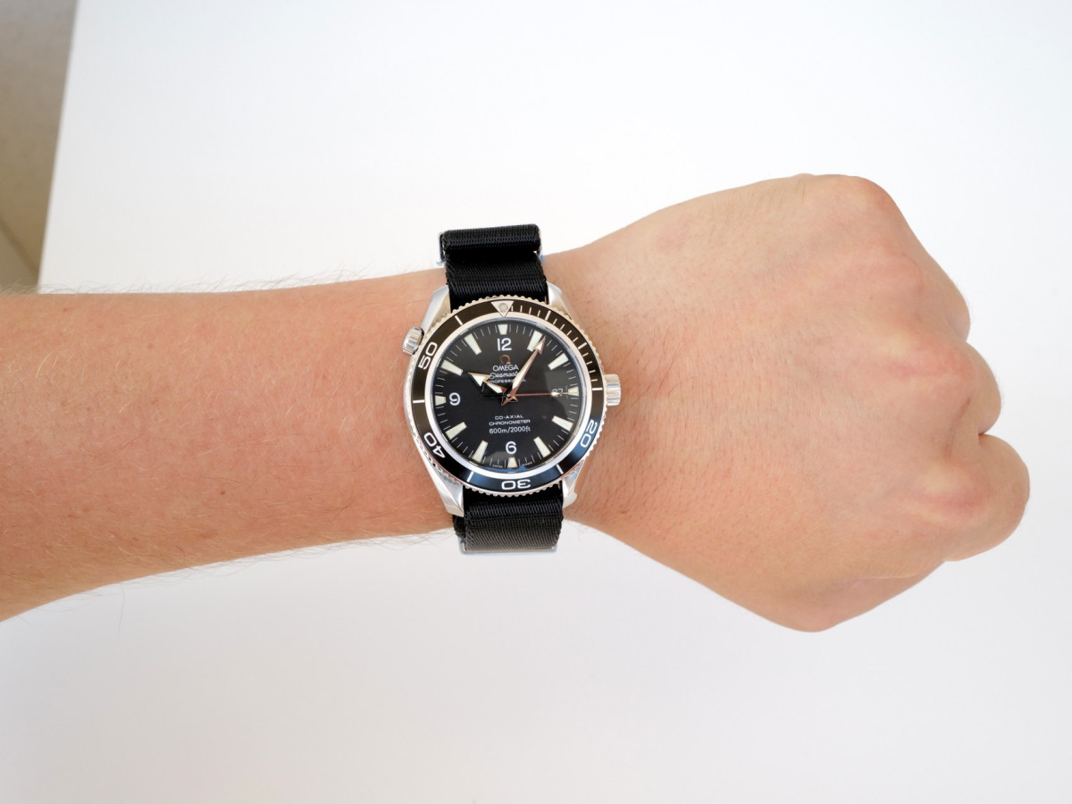 Швейцарские часы Omega Seamaster Planet Ocean Black Dial 42