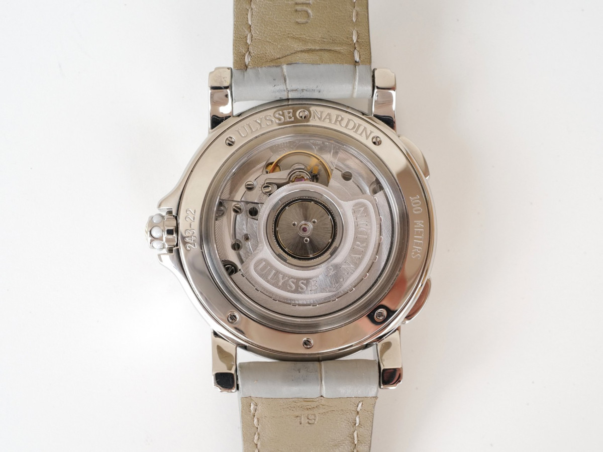 Швейцарские часы Ulysse Nardin Dual Time Diamonds 37