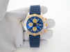 Swiss watch Breitling Chronomat Evolution Steel Gold Blue Dial 44