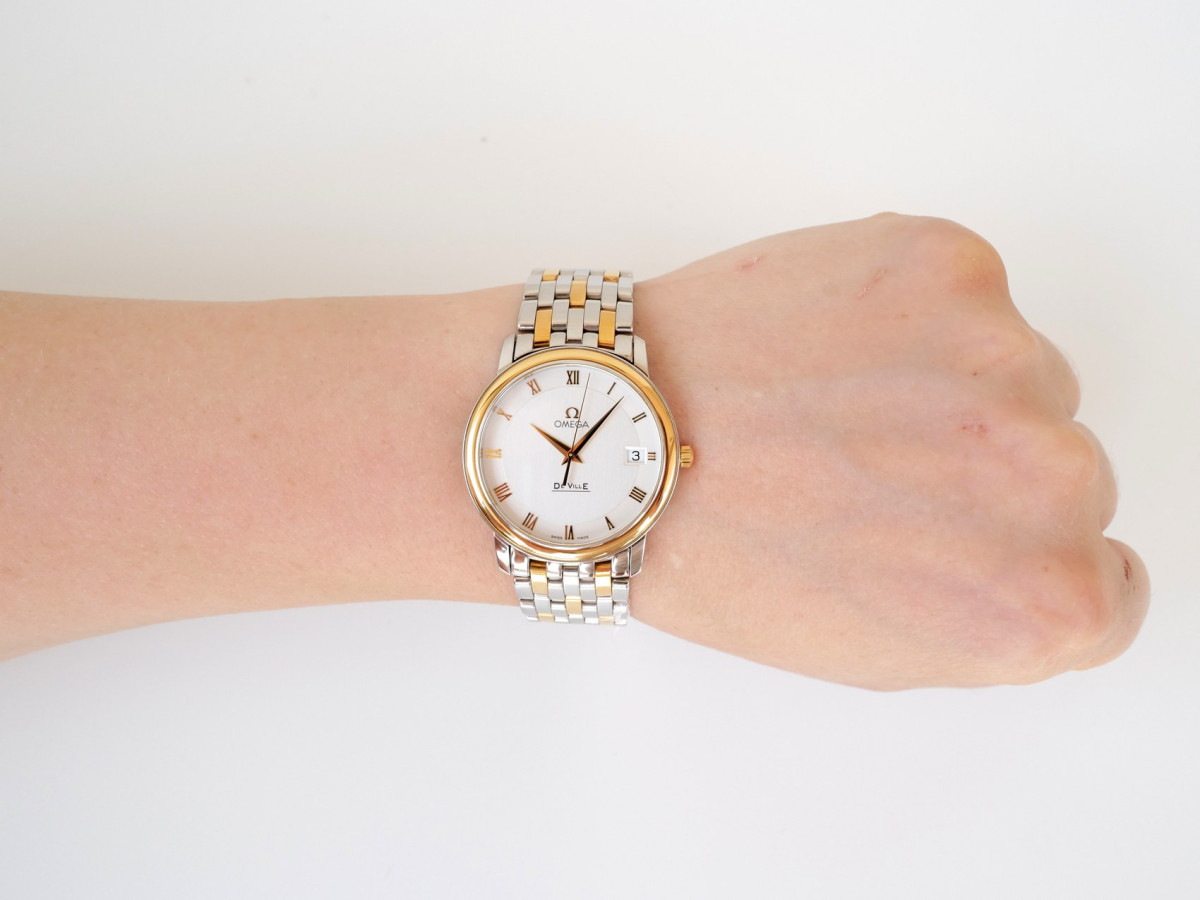Швейцарские часы Omega De Ville Prestige Quartz 34