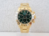Швейцарские часы Rolex Cosmograph Daytona John Mayer 18K Yellow Gold Green Dial (2022)