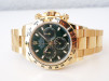 Швейцарские часы Rolex Cosmograph Daytona John Mayer 18K Yellow Gold Green Dial (2022)