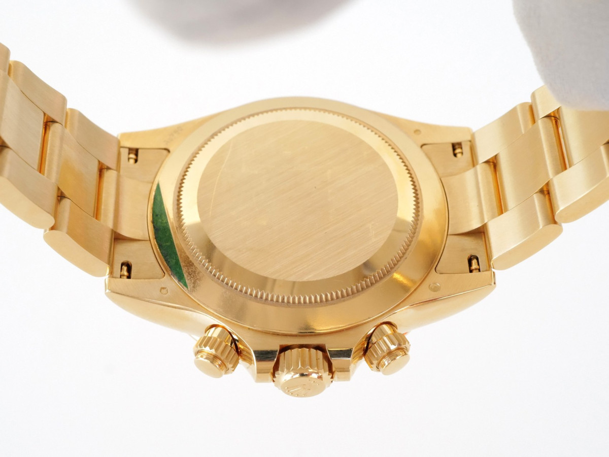 Швейцарские часы Rolex Cosmograph Daytona John Mayer 18K Yellow Gold Green Dial (2022)