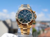 Швейцарские часы Rolex Cosmograph Daytona John Mayer 18K Yellow Gold Green Dial (2022)