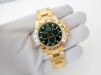 Швейцарские часы Rolex Cosmograph Daytona John Mayer 18K Yellow Gold Green Dial (2022)