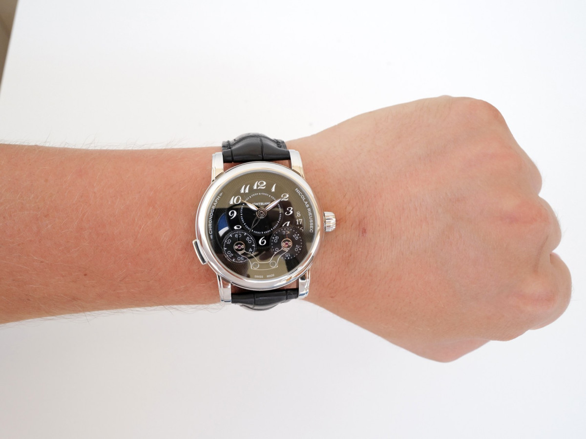 Swiss watch Montblanc Nicolas Rieussec Chronograph GMT 43