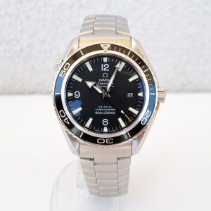 Швейцарський годинник Omega Seamaster Planet Ocean Co-Axial Black Dial 46
