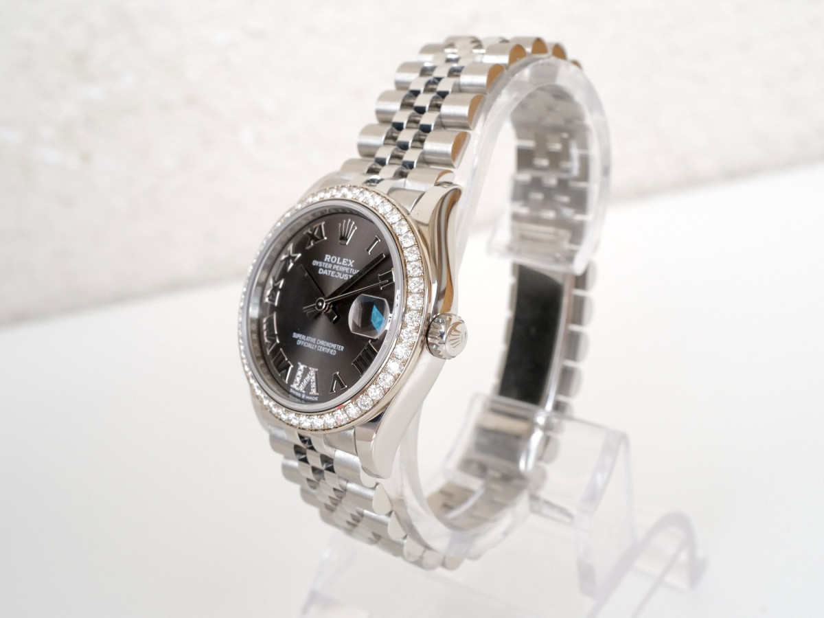Swiss watch Rolex Datejust 31 Jubilee Grey Roman Diamond Dial Bezel (2024)