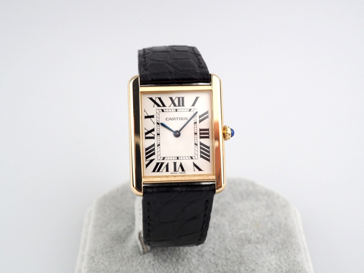 Swiss watch Cartier Tank Solo 18K Yellow Gold