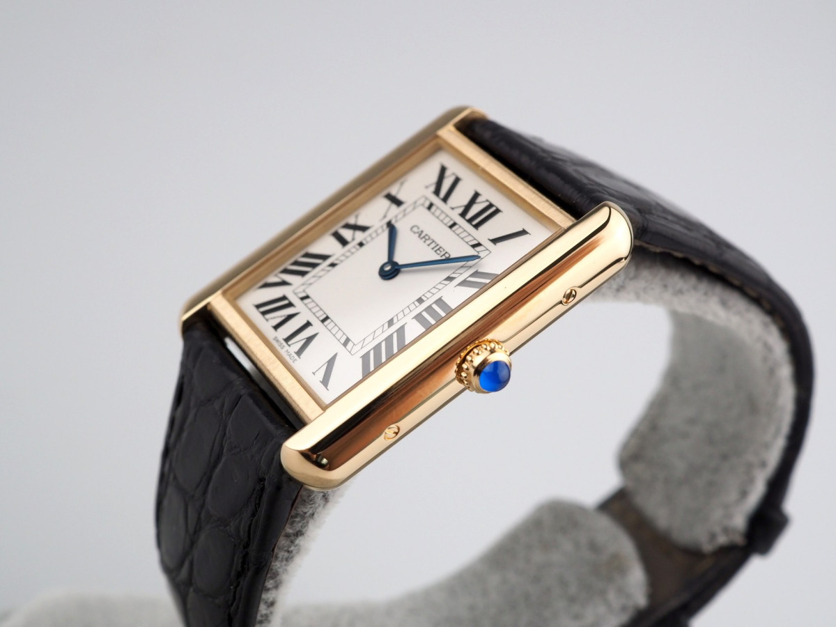 Swiss watch Cartier Tank Solo 18K Yellow Gold