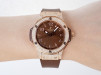 Swiss watch Hublot Big Bang Cappuccino Diamonds Pave 18K Rose Gold 38