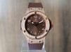 Swiss watch Hublot Big Bang Cappuccino Diamonds Pave 18K Rose Gold 38